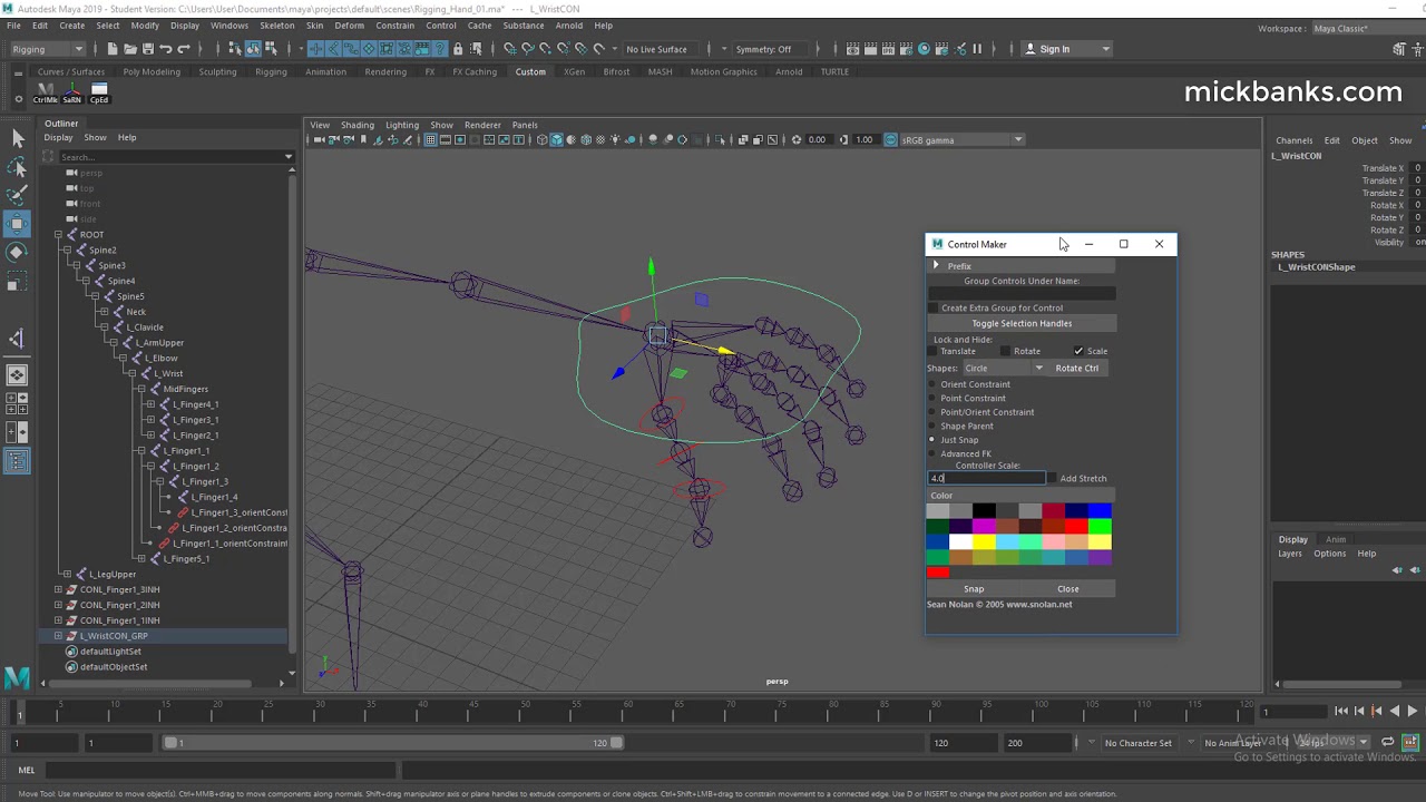 Finger Controls - YouTube