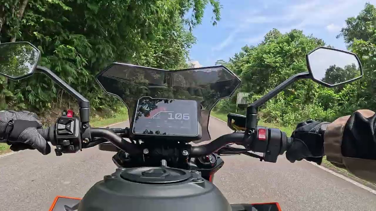 Ride on the KTM Duke 990 | POV | Arrow Exhaust