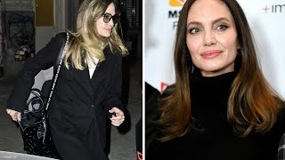 Angelina Jolies Striking Blond Transformation: A Fashion Statement from Atelier Jolie Store