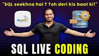 my sql live coding ( introduction of database, my sql and sql language )
