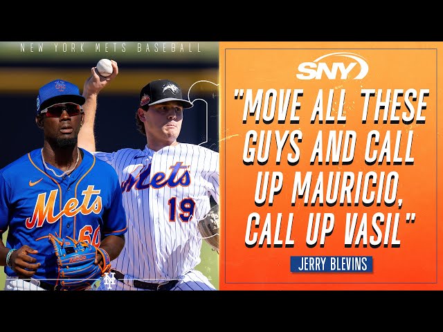 Mets should play Ronny Mauricio and Mike Vasil for rest of 2023