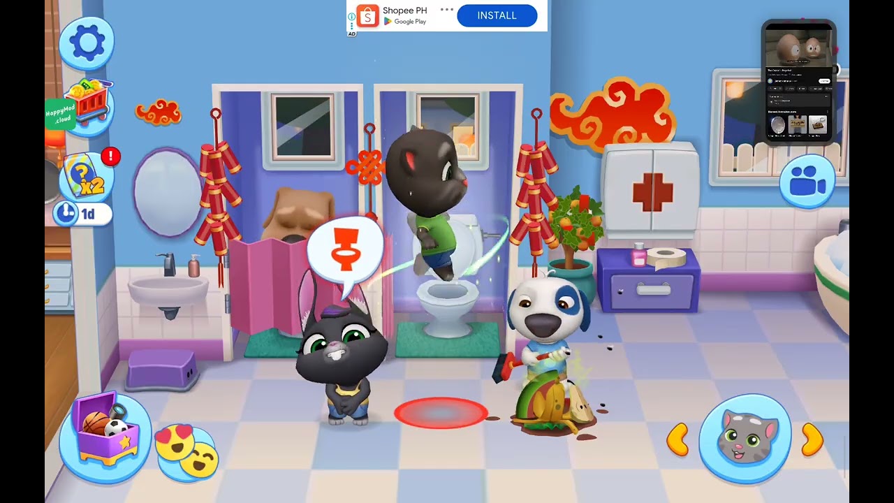 Talking Tom: The Psycho!