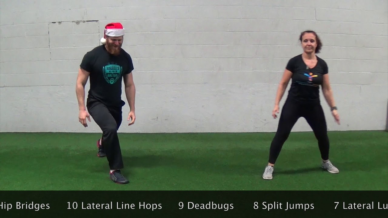 12 Days of Christmas Workout