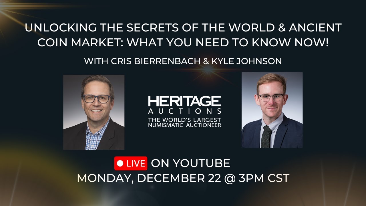 LIVE! Unlocking the Secrets of the World & Ancient Coin Market: What You Need to Know Now!