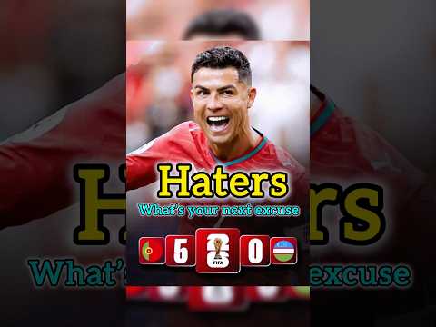 Cristiano ronaldo silenced haters with 2 outstanding goals against Uzbekistan