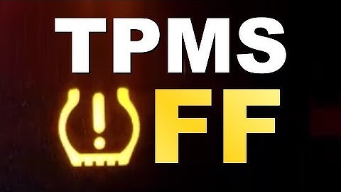 Disabling the TPMS Warning Light