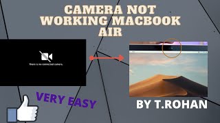 Easiest Way To Fix "There Is No Connected Camera" IN Mac