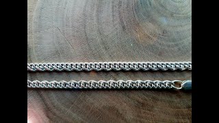 A rare, exclusive silver chain handmade!