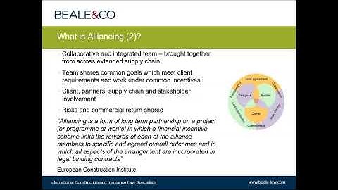 Webinar:  Construction Law Udpate - Alliancing and NEC4