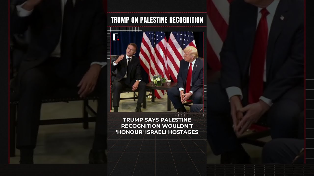  FirstpostNews Trump Says Recognising Palestine Would Not Honour Israeli Hostages N18G