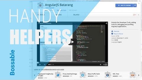 Bossable.com - MEAN Stack: 14 - Mongo Explorer & AngularJS Batarang