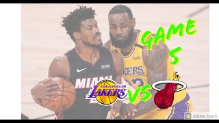 Lakers VS Heat Game 5 Highlights