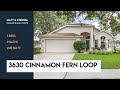 3630 Cinnamon Fern Loop Clermont, FL in The Savannas | Walkthrough Tour