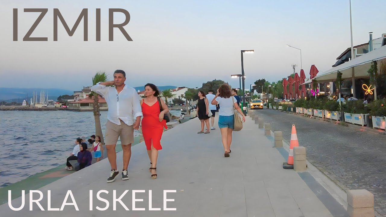 🇹🇷 An Evening in URLA İskele, İzmir: A Walking Tour of a Beautiful Turkish Town
