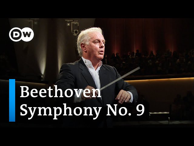 Beethoven - Symphonie n°9:Finale (avec l'Hymne à la joie) : Soli / West-Eastern Divan Orch / D.Barenboim