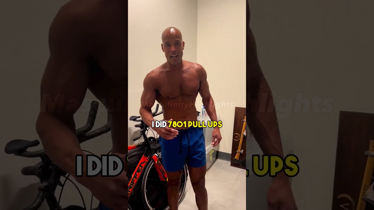 Goggins Insane 7800 Pull Ups At 48