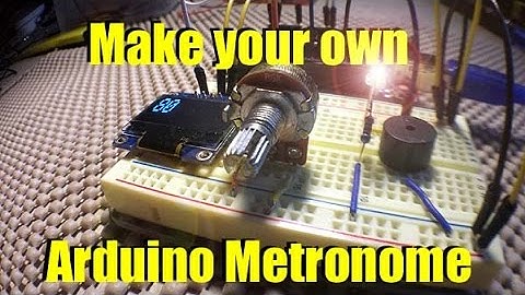 Make your own Arduino Metronome