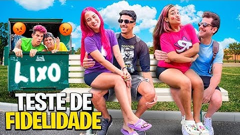 TESTAMOS A FIDELIDADE DAS NAMORADAS *Deu briga !