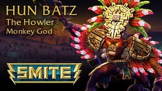 SMITE God Reveal - Hun Batz, The Howler Monkey God