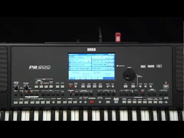 KORG Pa600 ビデオ・マニュアル 「4. SONG PLAY」