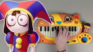 The Amazing Digital Circus Theme on CAT PIANO