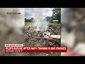 Pilots survive after Navy training plane crashes