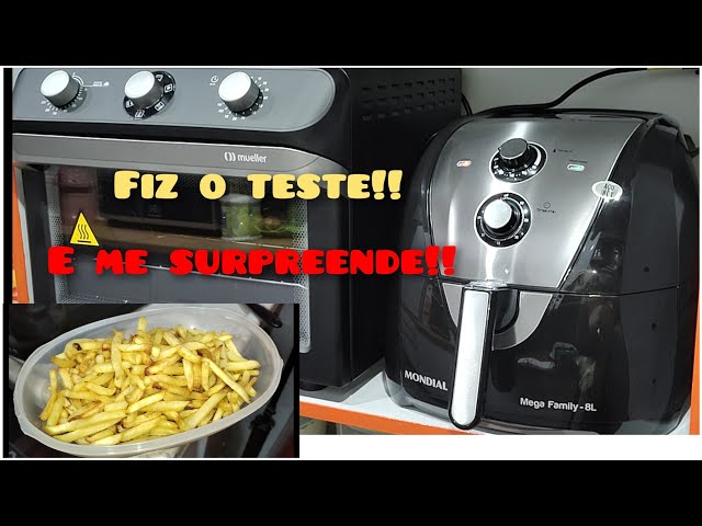 Nova AirFryer 8 Litros Mega Family Mondial - Fritadeira Sem Óleo - Maurício  Rodrigues 