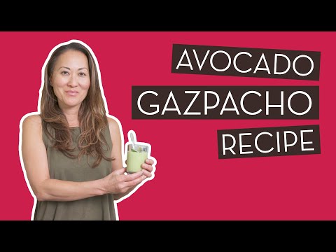 Avocado & Green Grape Gazpacho Recipe | Chef Mychael Chang