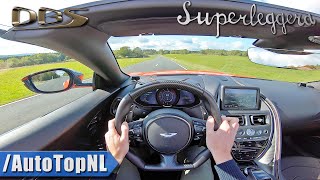 ASTON MARTIN DBS VOLANTE V12 on a PERFECT ROAD by AutoTopNL