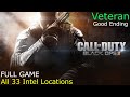 Call of duty black ops ii full gameplay walkthrough on veteran with good ending  all 33 intel