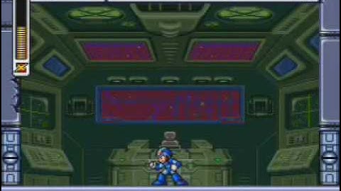 Megaman X3 for the Snes-Opening Stage
