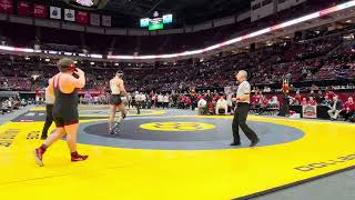 285 lbs D3 OH State Final Christopher Timms Indian Lake vs Ben Kaiser Versailles