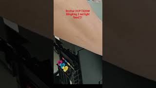 Brother DCP-T420w Blinking 2cred light Fixed💯 #trending #brotherdcpt420w #brother #brotherprinter