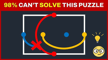 🧠 High IQ Test | Connect the Dots of Same Color without crossing lines! Interesting IQ Puzzle