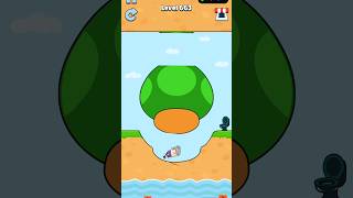 Slice Mushroom 🍄 Funny Game Level 😀#663 #shorts #shortsfeed #slicetosave #gaming #gameplay #viral