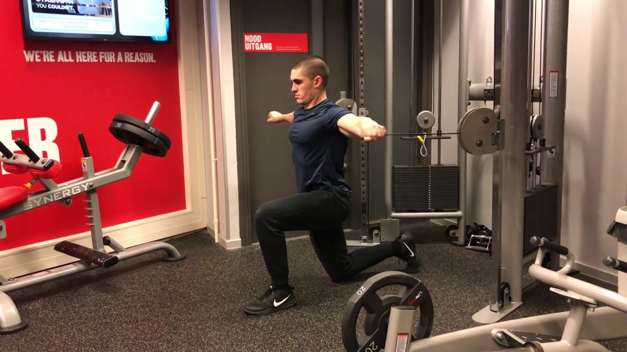 Kneeling Bayesian Cable Flyes - YouTube