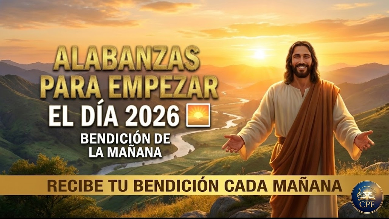 ALABANZAS PARA EMPEZAR EL DÍA 2026 🌅 BENDICIÓN DE LA MAÑANA | Canciones de la Palabra Eterna