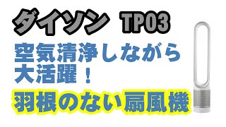 微細な粒子も除去 ダイソンの空気清浄機能付タワーファン【ピュアクールリンク TP03】