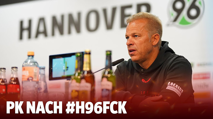 Anfang: "Kein gutes Spiel von uns" | PK nach #H96FCK