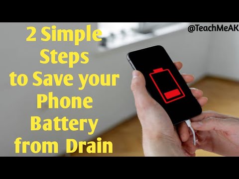 How to fix battery drain | Increase Battery Life New Android | developer options