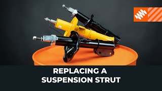 How to replace Dampers and shocks on - video tutorial