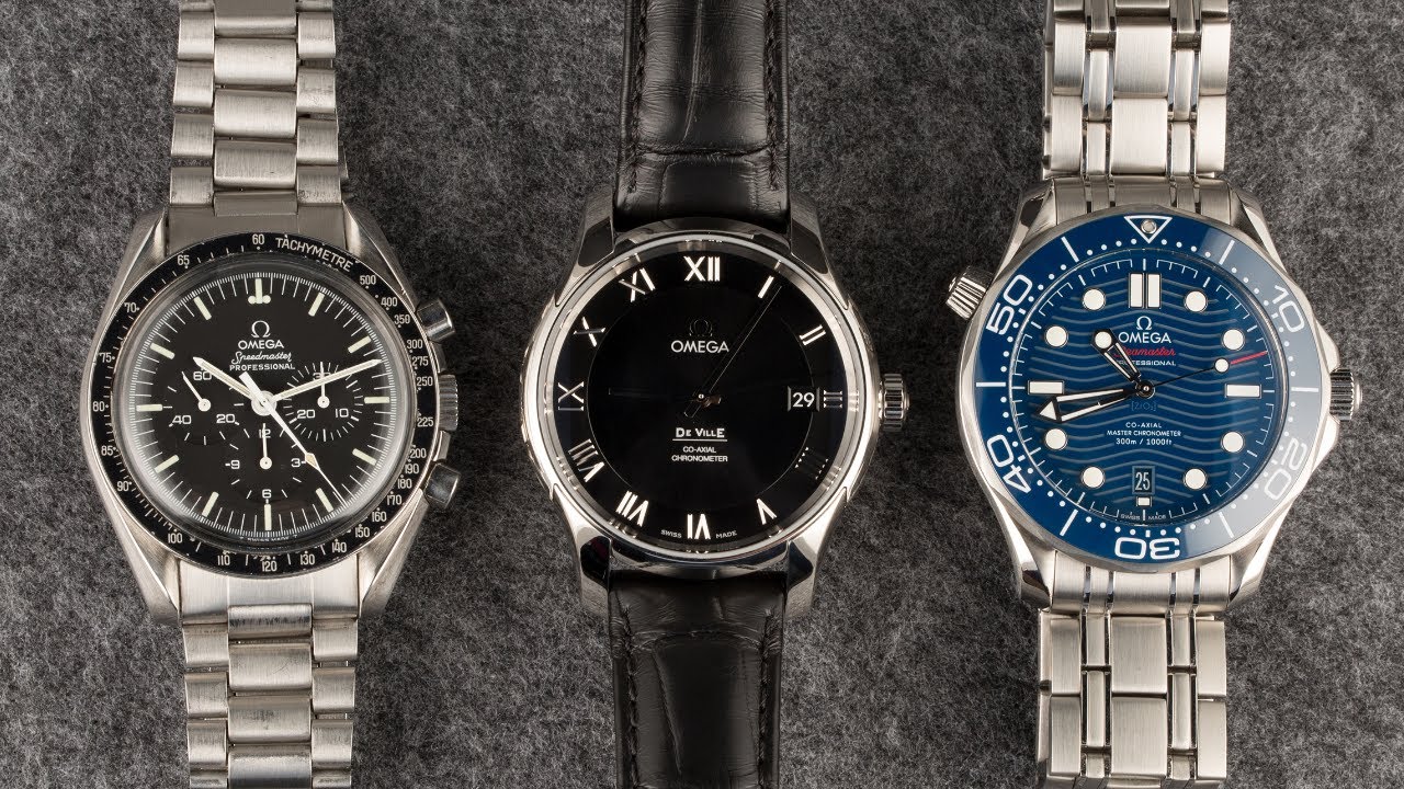 The Only 3 Omega Watches You Need | Bob 