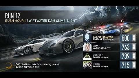 NFS No Limits: Devil’s Run: Alpine Storm-Winning the Porsche 918 Spyder (Late 100 subs special)