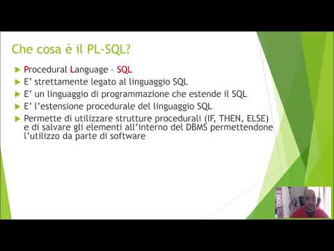 Video: Che cos'è una procedura in Oracle SQL?