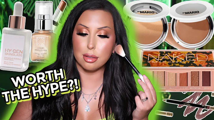 TESTING NEW MAKEUP | MAKEUP BY MARIO, NATASHA DENO...
