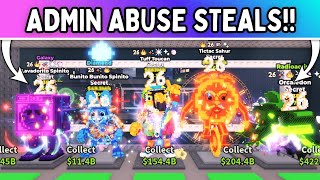 I Stole The Craziest Brainrots From New Years Admin Abuse Insane Steal A Brainrot Roblox