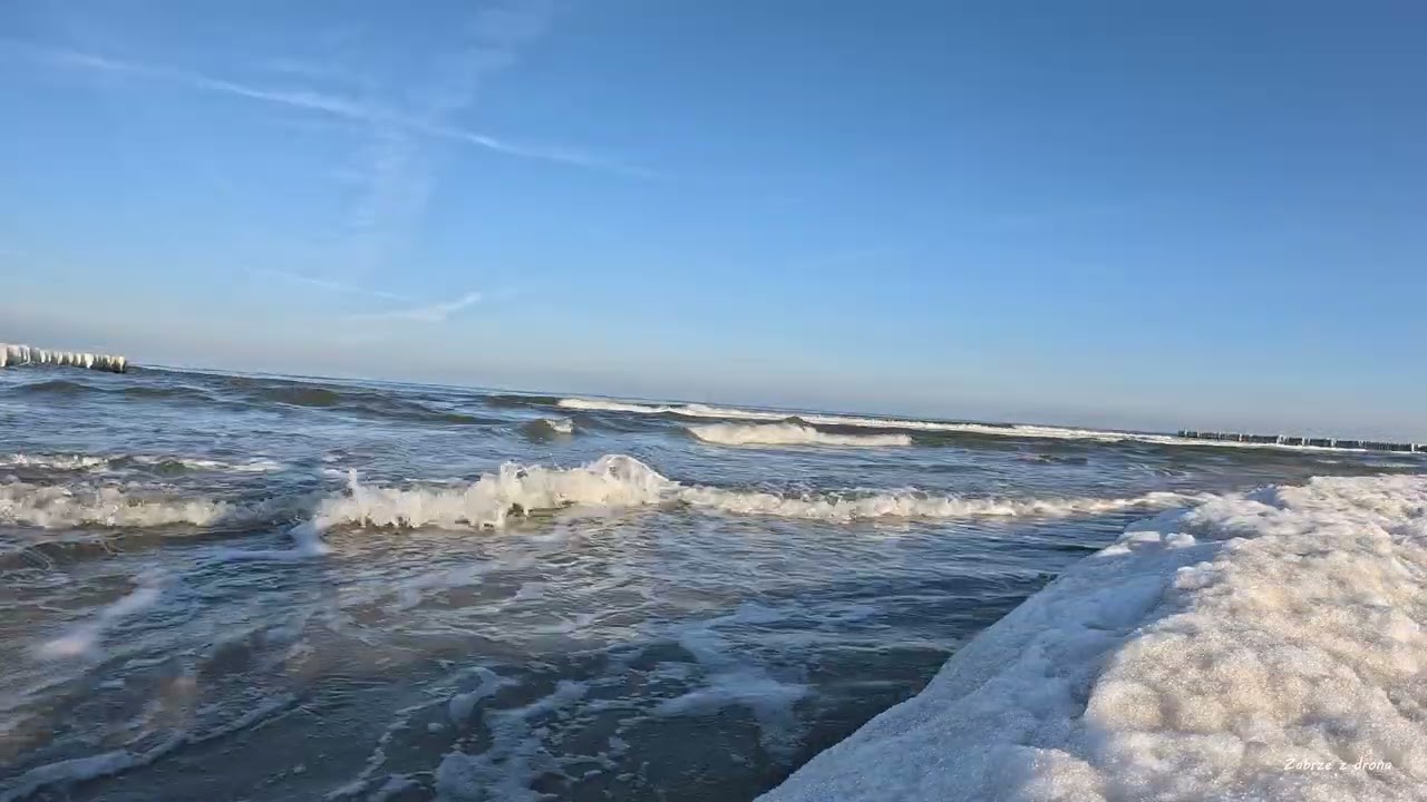 Polska w obiektywie - Dziwnów plaża zima