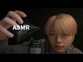 理系大学生［ASMR］レザークッションをタッピング。