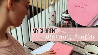 My Current Planning Routine | July 2019 CGD London Goals Planner | Actually Anna
