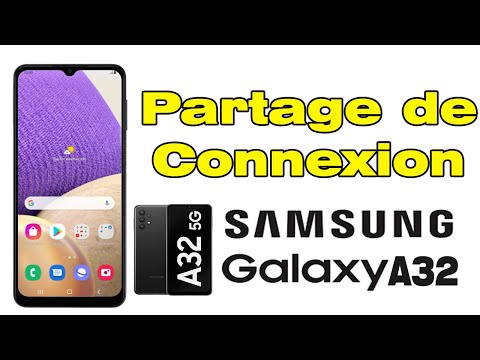 Comment faire un partage de connexion sur Samsung A32